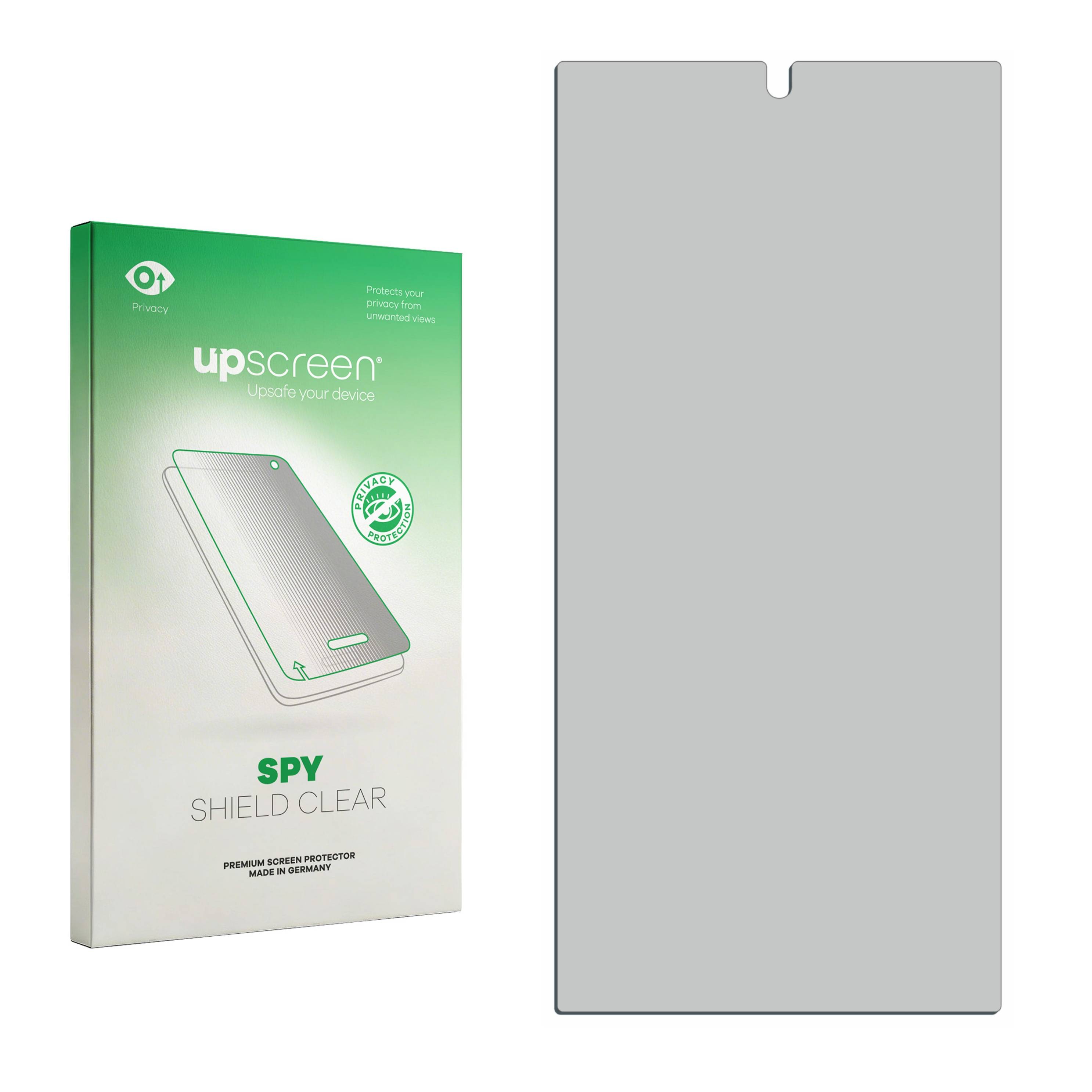 upscreen Blickschutzfolie für Samsung Galaxy S24 Ultra (case-friendly) Anti-Spy Privacy Blaulichtschutz-2