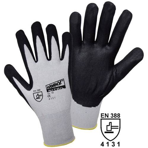 Thumbnail - Leipold Doehle FOAM Nylon NITRILE 1158-7 Nylon Arbeitshandschuh Größe (Handschuhe): 7, S EN 388 CAT II 1 Paar