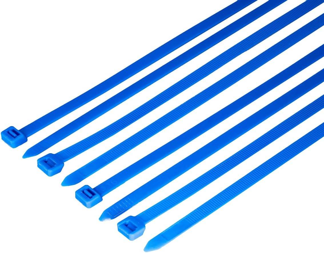 Kabelbinder 500 Stück blau UV beständig Universalbinder 3,6 x 140 mm-1