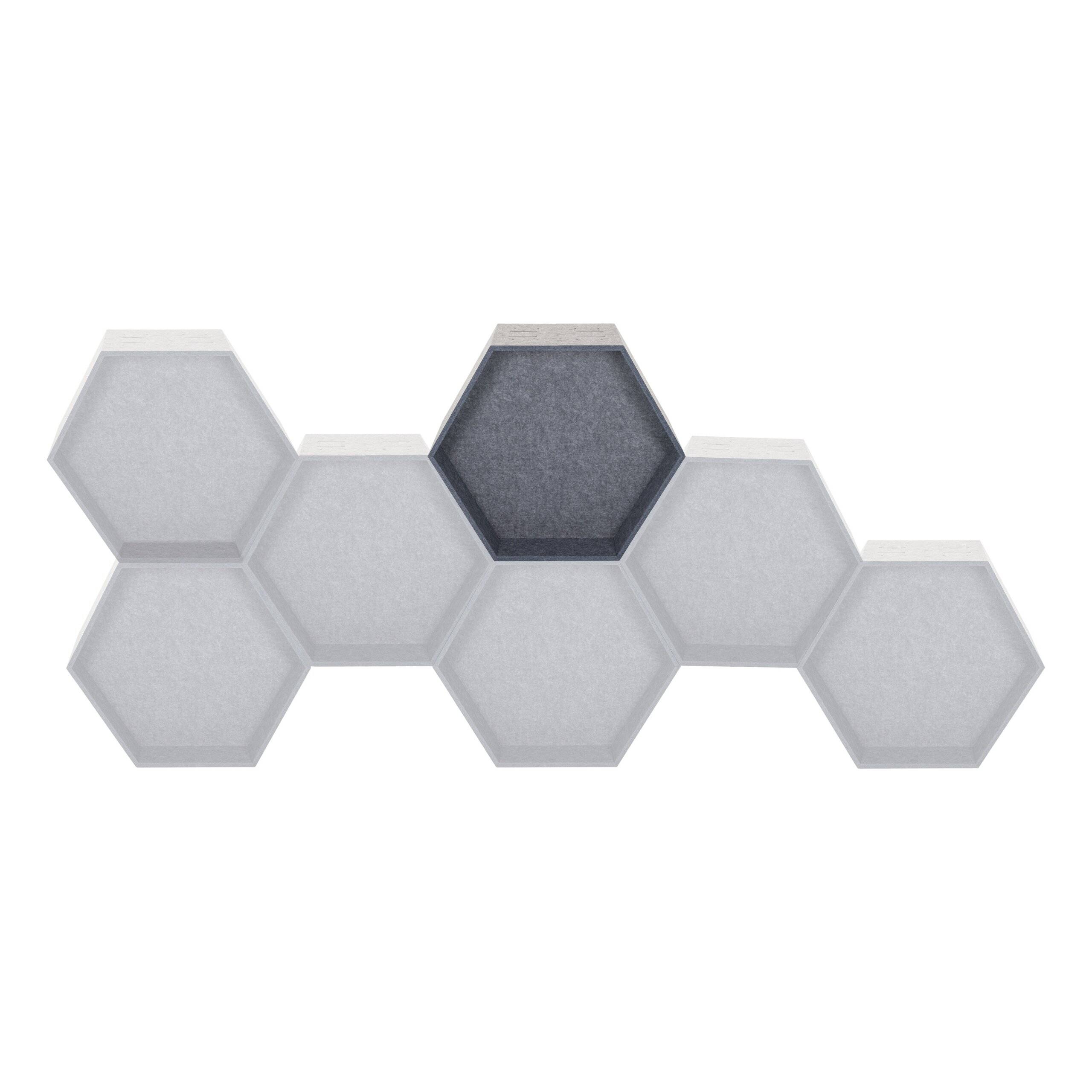 Akustik Trennelement Schallabsorber FLEXMIUT STORE B 36x54,525 modular PET grau hjh OFFICE-2