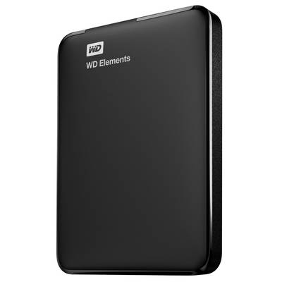 Western Digital External HDD Elements Portable 2.5inch 3TB USB3.0, Black