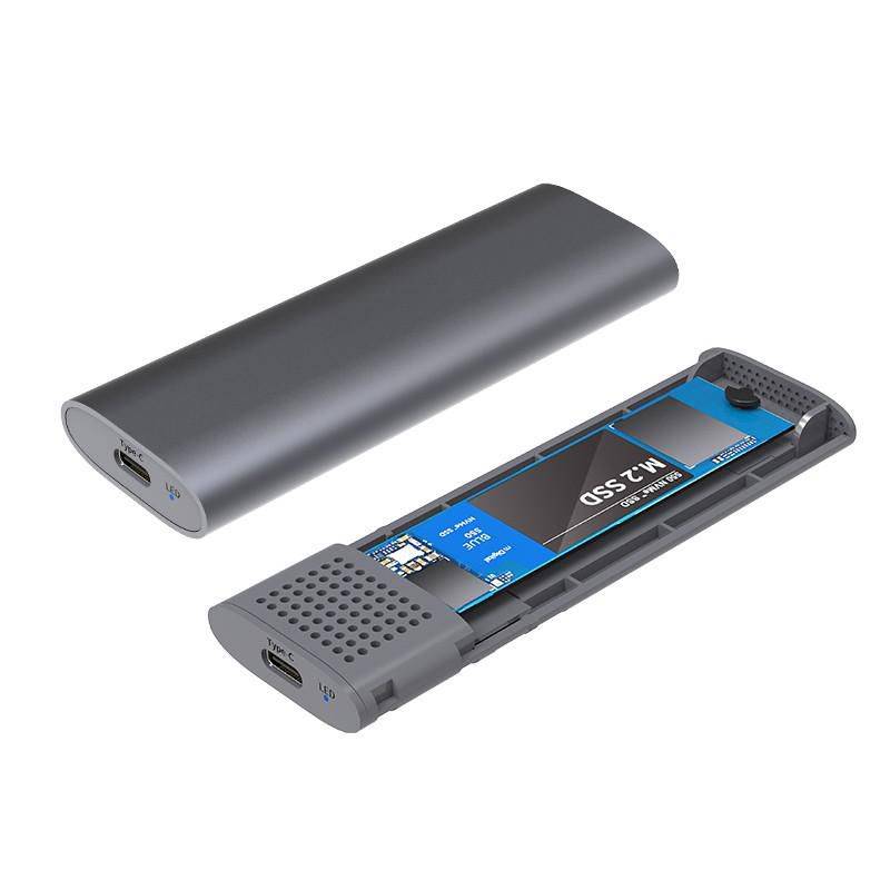 CoreParts USB3.2 Type-C Tool Free Enclosure for M.2 PCIe-0