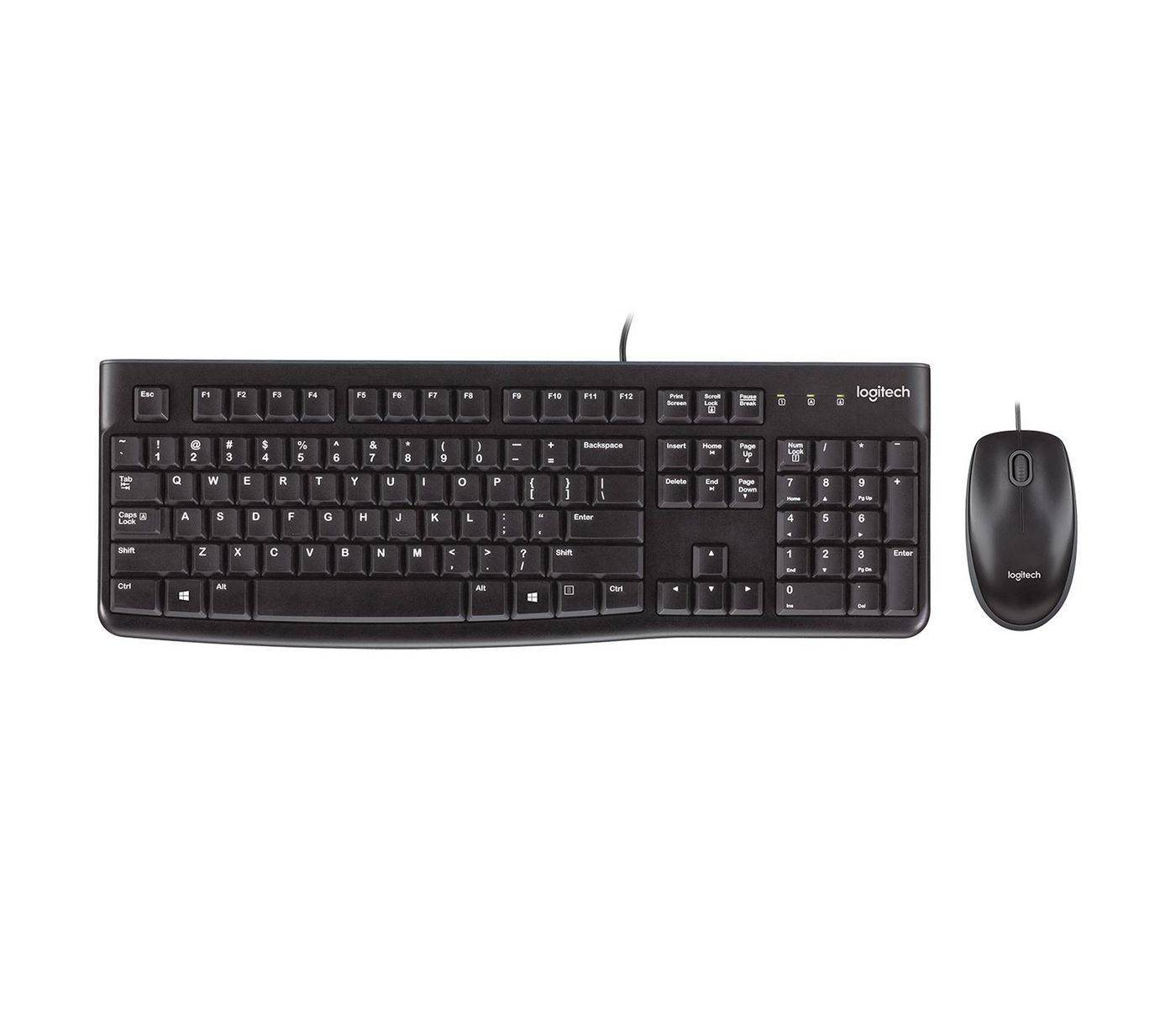 Symbolbild für Logitech Desktop MK120 - Tastatur, Maus