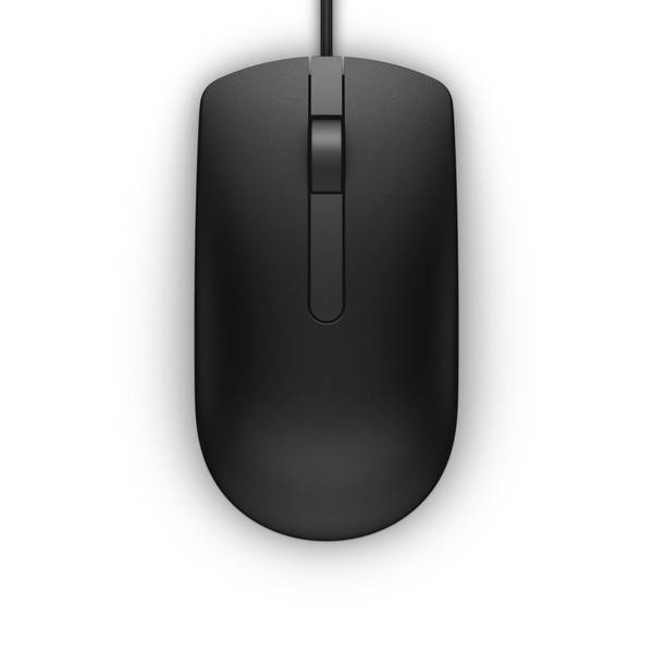 Dell MS116 - Maus - optisch - 2 Tasten - kabelgebunden