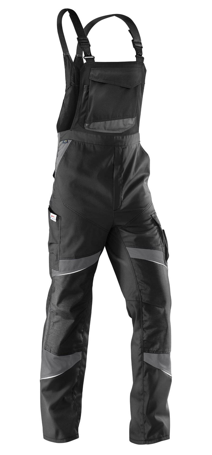 KÜBLER ACTIVIQ Latzhose, schwarz/anthrazit, 44-0