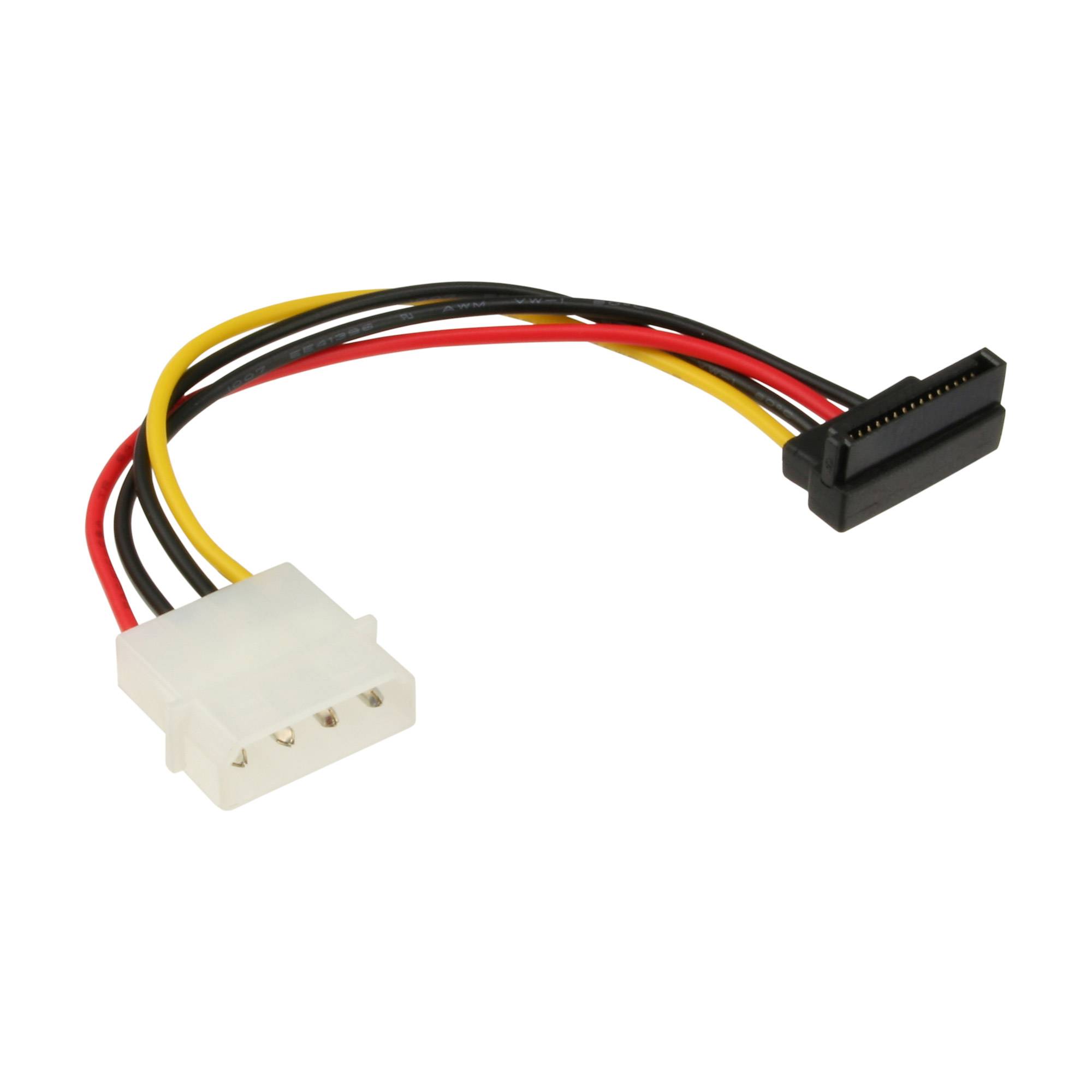 InLine® SATA Stromadap.-kab., 1x 13,34cm (5,25") BU/15pol SATA ST, unten abgew.-0