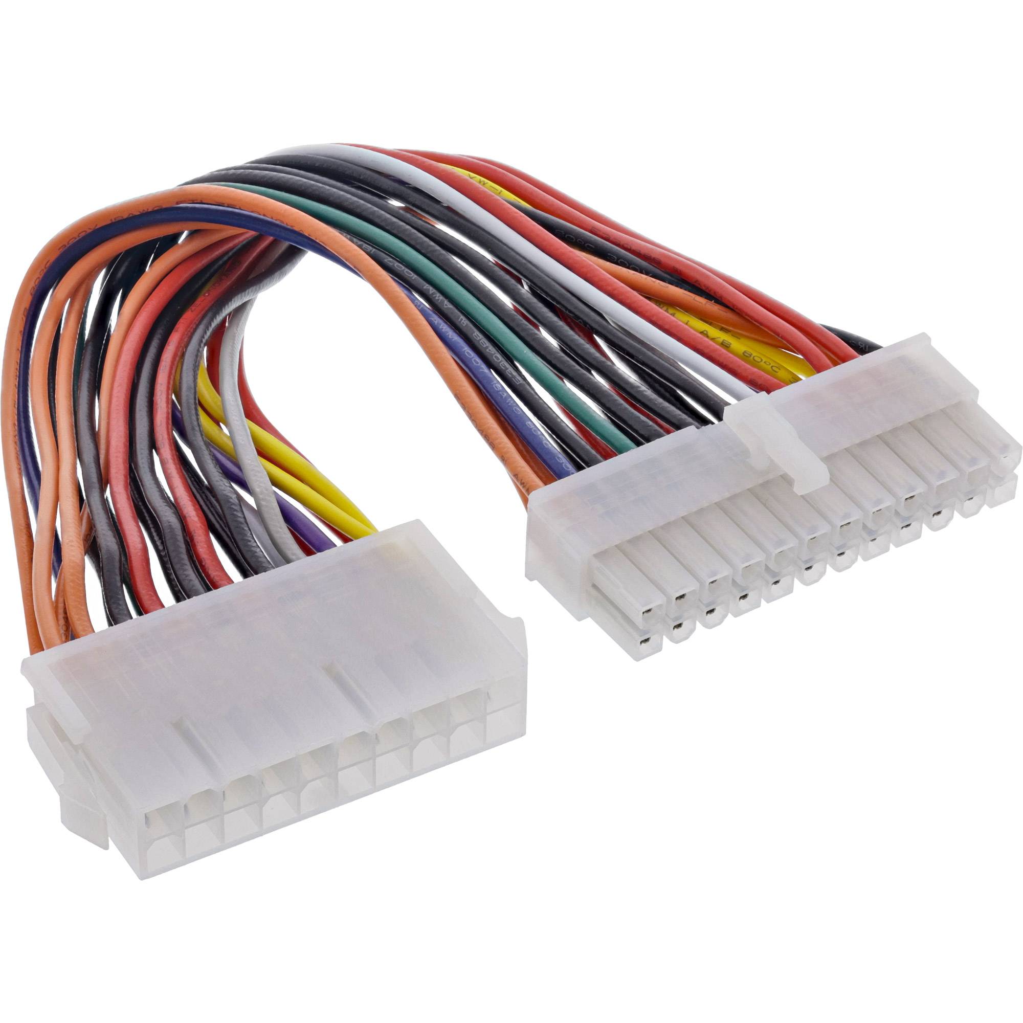 InLine® Stromadapter intern, 20pol ATX Netzteil zu 24pol EPS12V Mainboard, 0,16m-0