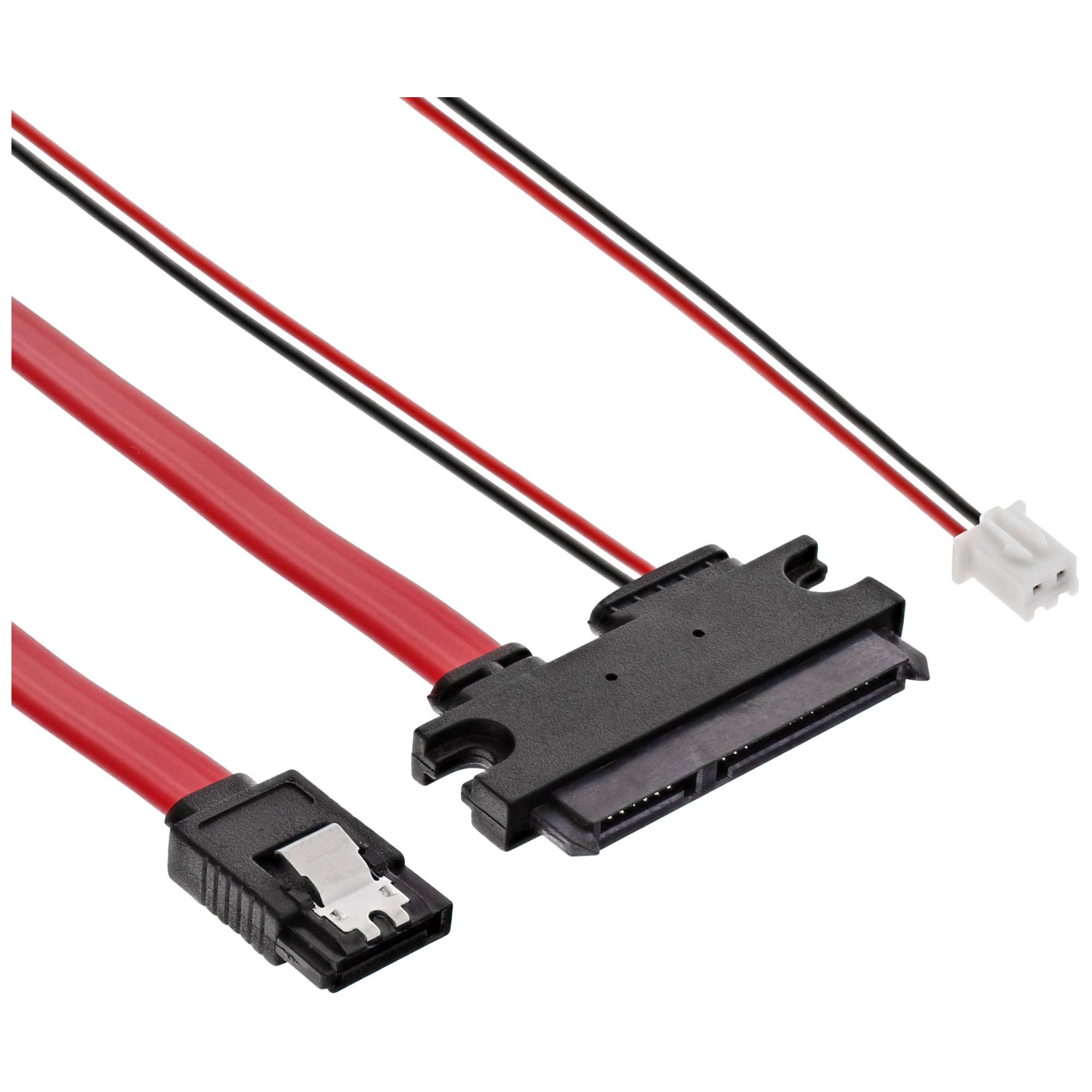 InLine® SATA Anschlusskabel für Banana Pi, mit Daten- und Stromanschluss, 0,35m-0
