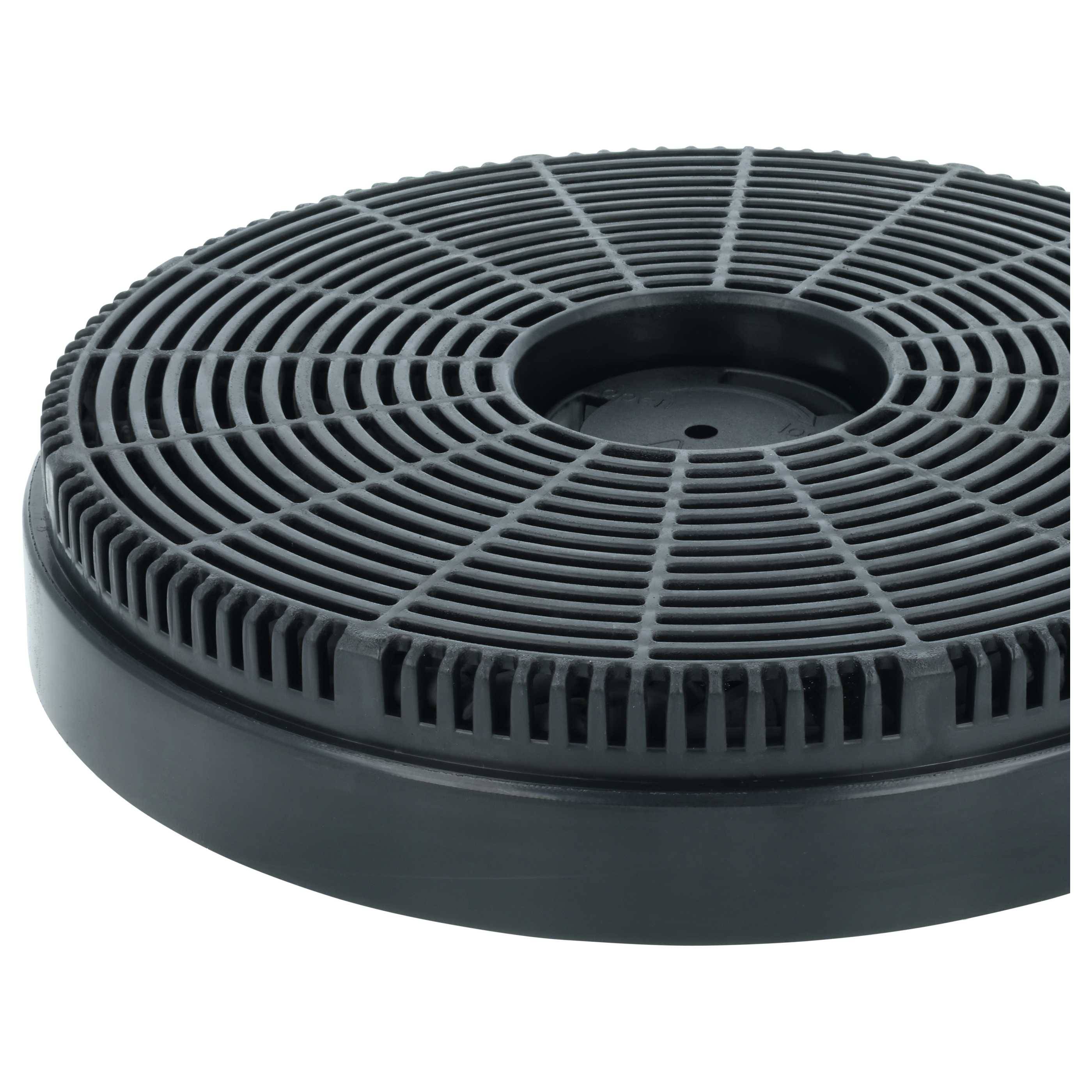 vhbw 4x Aktivkohlefilter kompatibel mit Klarstein Limelight 10034975 | 10034976, 10034977, 10034978, 10041132-3