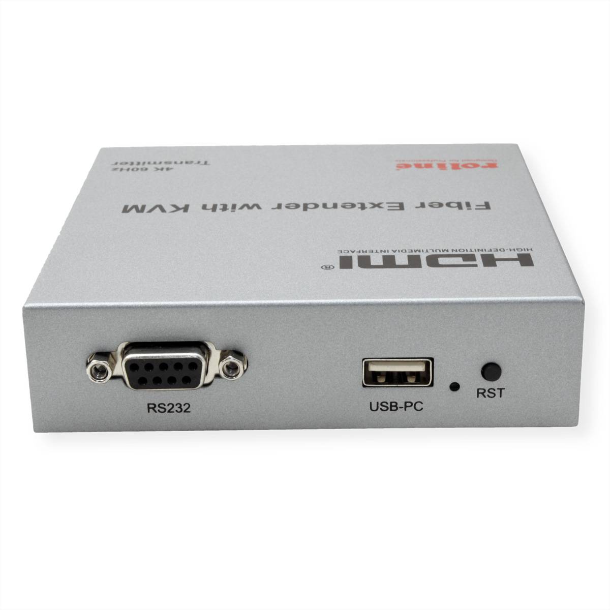 ROLINE KVM Verlängerung über LWL, HDMI 4K, USB, 20 km-2