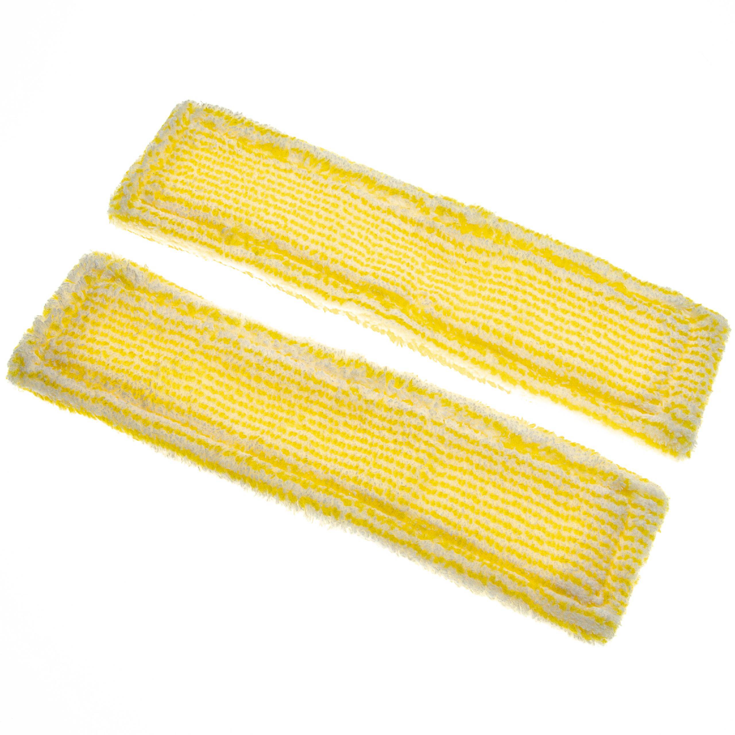 vhbw 2x Ersatzbezug Indoor kompatibel mit Kärcher WV 5 Premium Plus Fensterwischer, Fensterreiniger-1