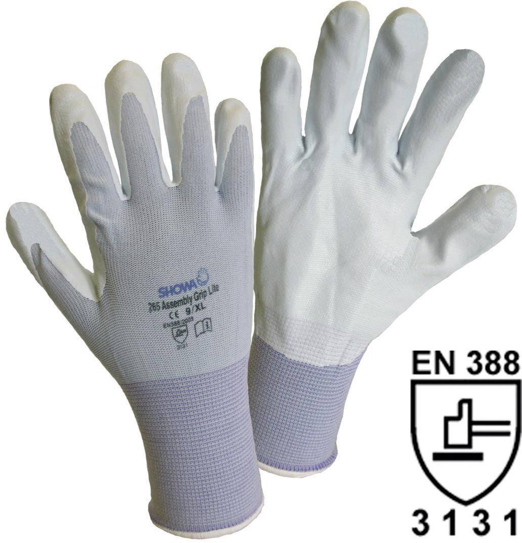 SHOWA Nylon Nitril Arbeitshandschuhe Größe 6 Handschuhe für kleine Hände 