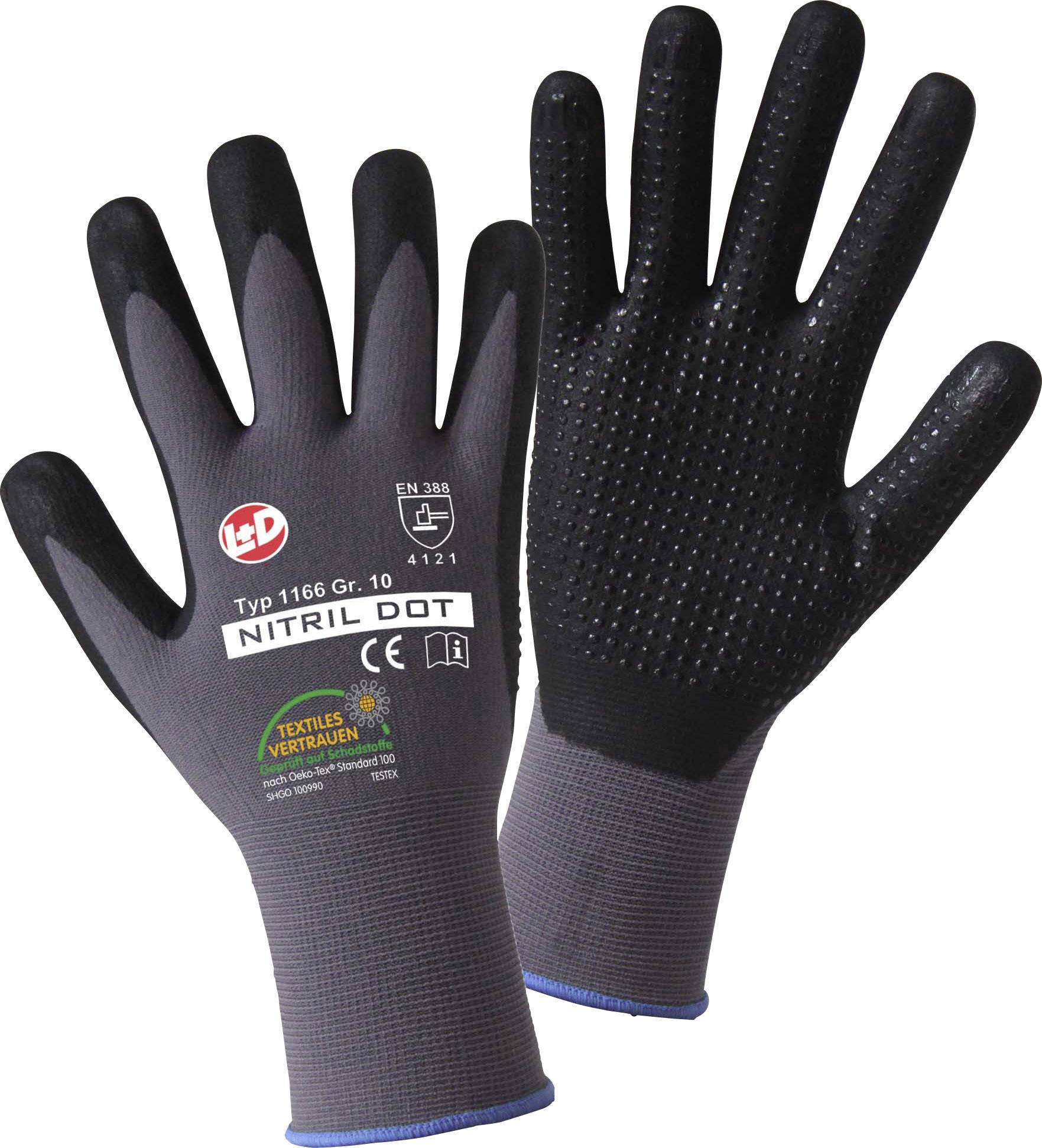Stronghand Grip Nitril Einweghandschuhe Puderfrei L Produktbild-Vorschau 10