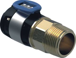 Geberit FlowFit Übergang mit Außengewinde bleifreie Siliziumbronze, D 16mm, R 1/2"-0