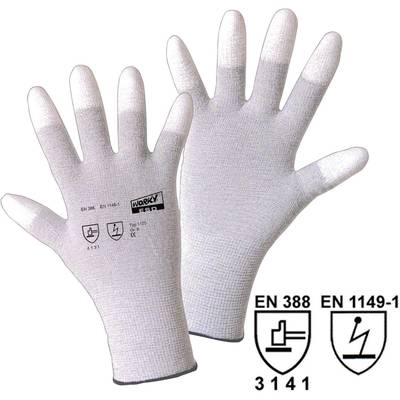 L+D worky ESD TIP 1170-8 Nylon Arbeitshandschuh Größe (Handschuhe): 8, M EN 388, EN 511   CAT II 1 Paar