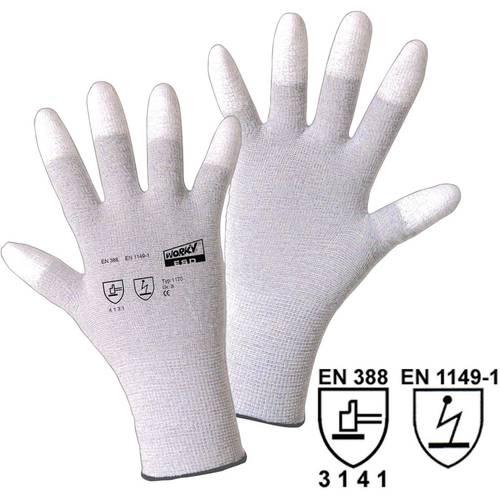 Thumbnail - Leipold Doehle ESD TIP 1170-11 Nylon Arbeitshandschuh Größe (Handschuhe): 11, XXL EN 388, EN 511 CAT II 1 Paar