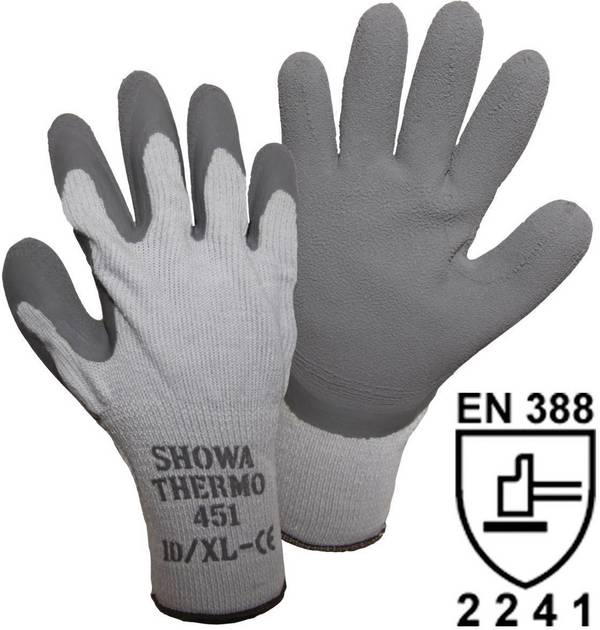 Showa 14904-7 451 THERMO Polyacryl Arbeitshandschuh Größe (Handschuhe): 7, S EN 388   CAT II 1 Paar