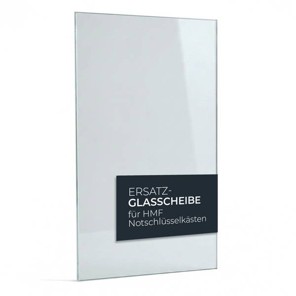 HMF 1022 Glasscheibe für Notschlüsselkasten