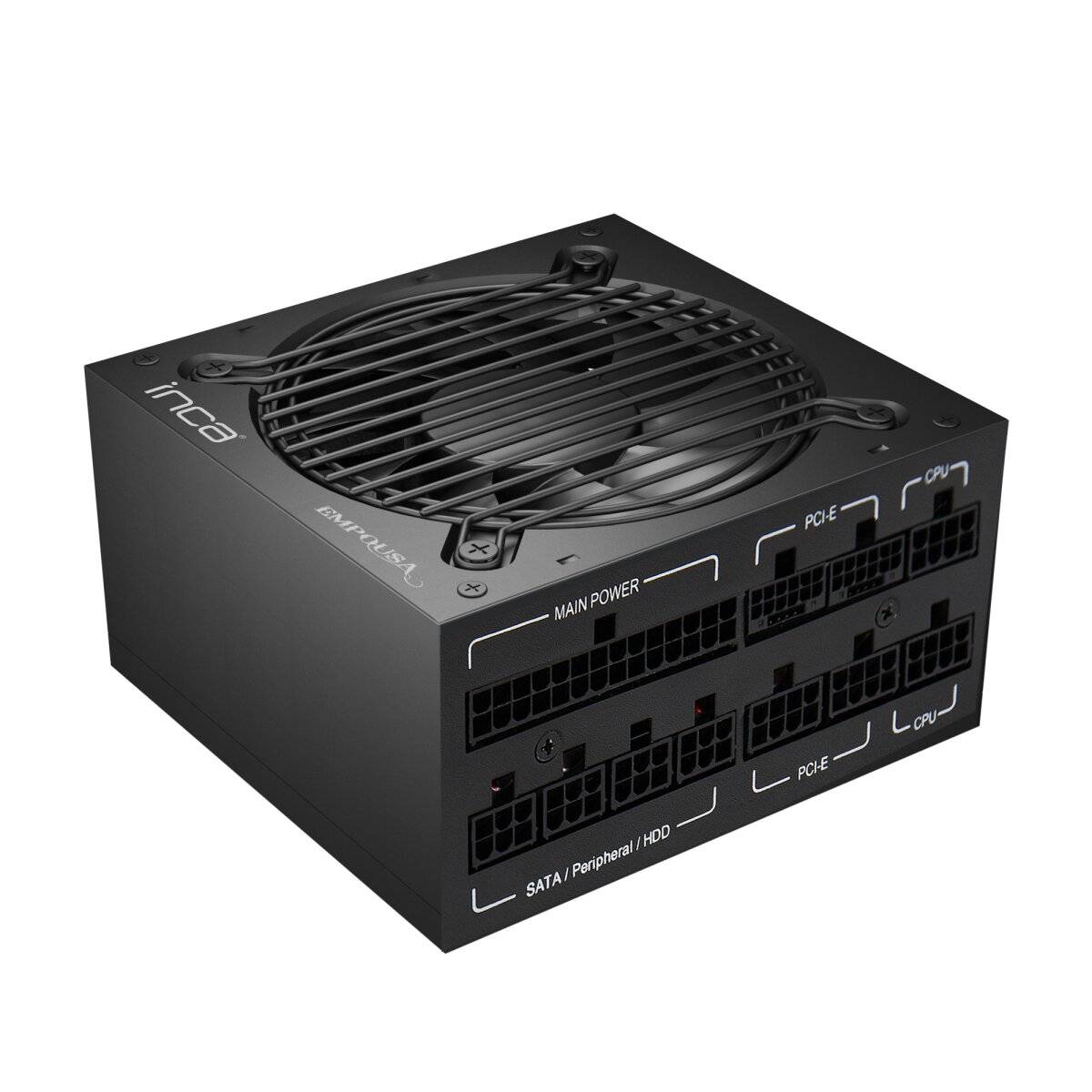 INCA IPS-850XN Silent Power Supply Kompatibel mit dem neuesten ATX 12V V2.3 Standard Der extrem leise 120-mm-Lüfter-0