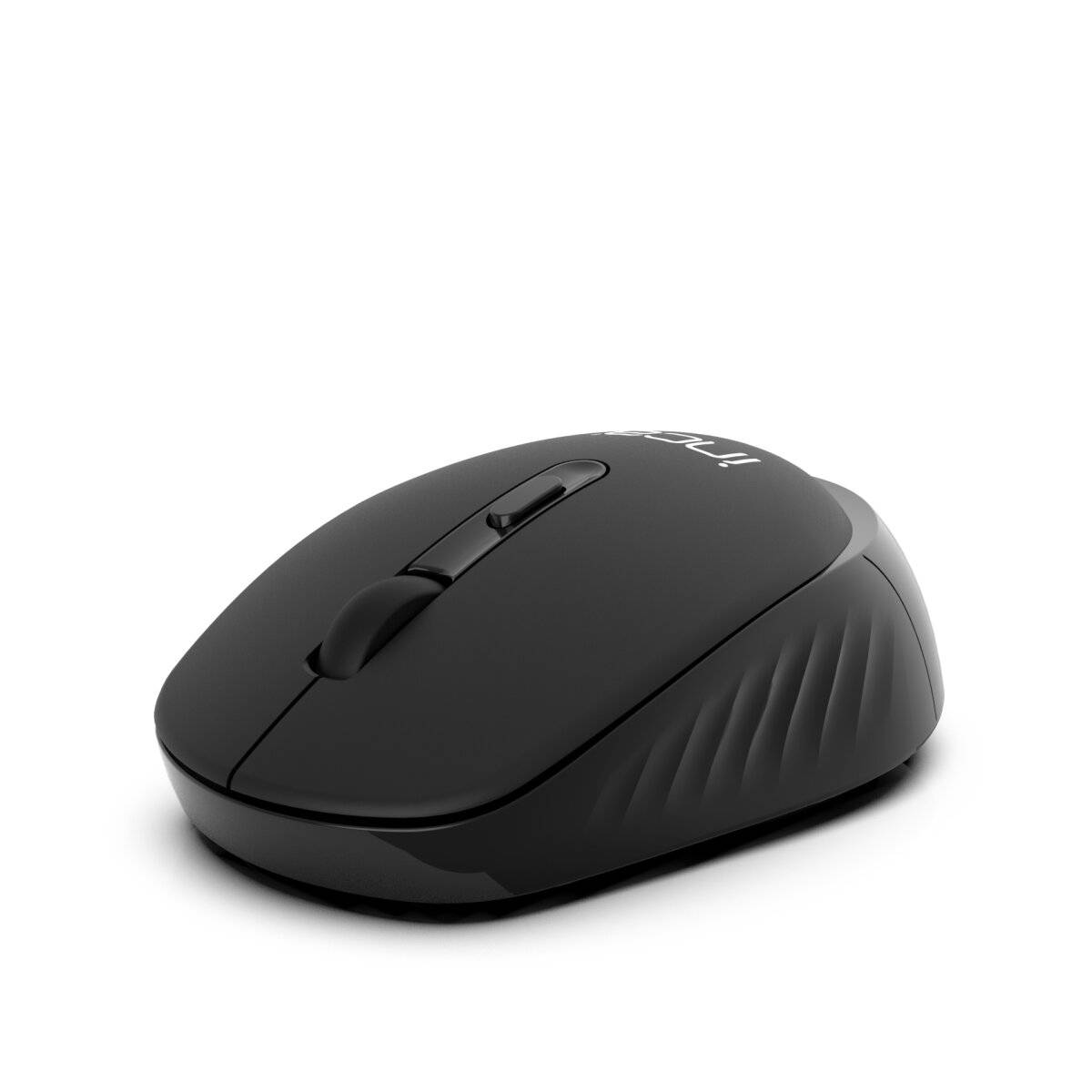 INCA Candy Design Wireless Mouse Maus, 2.4GHz Wireless, Ergnomisch Auto Sleep Mode, 800-1600 DPI Schwarz-0