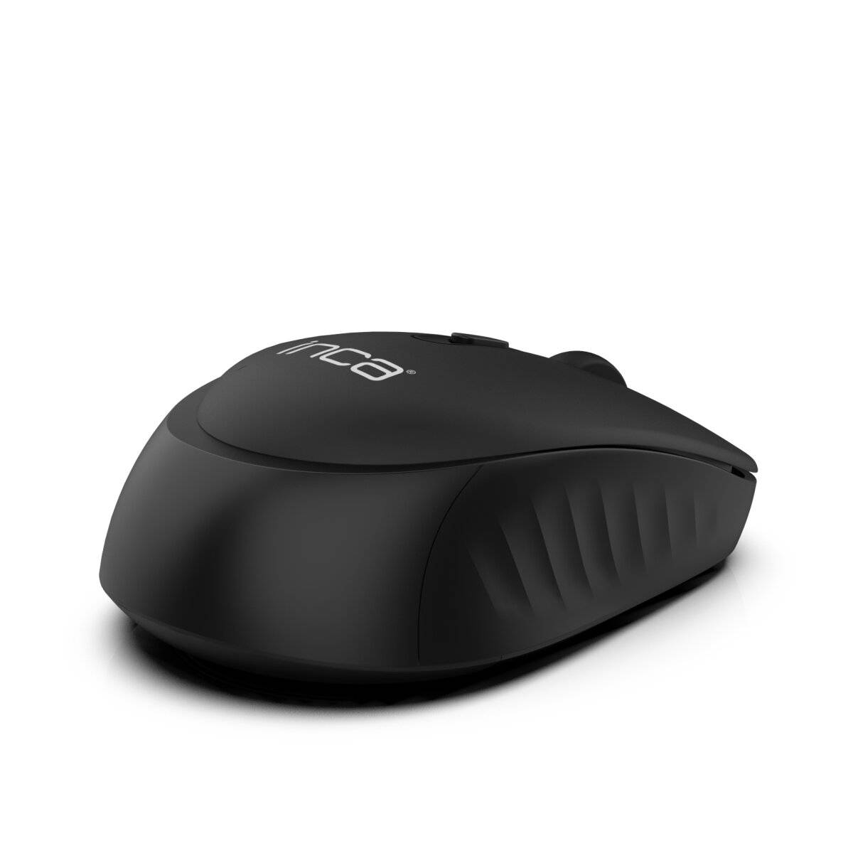 INCA Candy Design Wireless Mouse Maus, 2.4GHz Wireless, Ergnomisch Auto Sleep Mode, 800-1600 DPI Schwarz-2