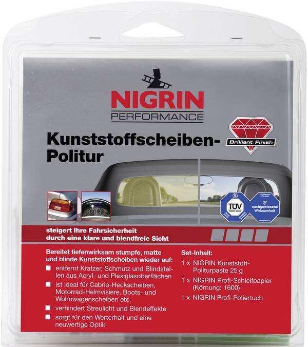 NIGRIN 73914 PERFORMANCE Kunststoffscheibenpolitur 1 St.