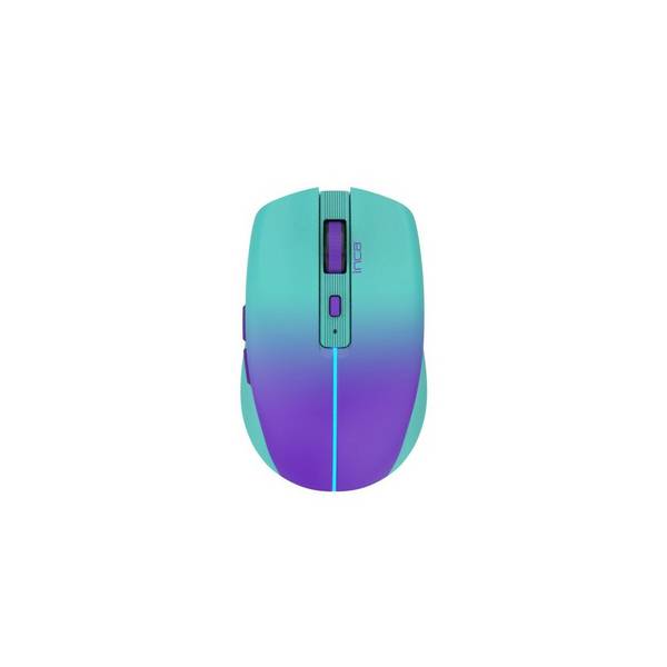 Inca Maus 1600 DPI Wireless Bluetooth 6D Taste 500mAh Akku Silent Key Blau