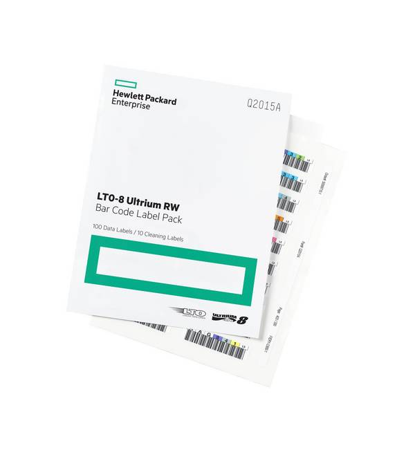 HP Enterprise LTO-8 Ultrium RW Bar Code Label Pack LTO/Ultrium