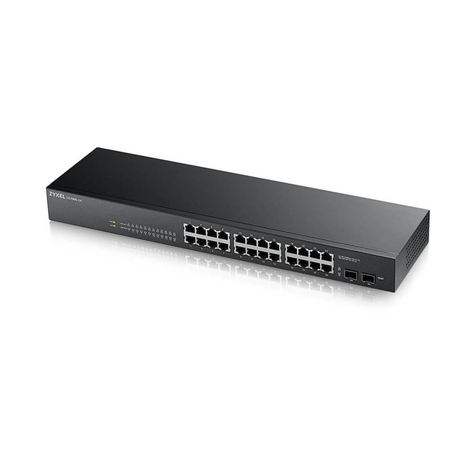 Zyxel GS1900-24 - Switch - Smart - 24 x 10/100/1000 + 2 x Gigabit SFP (Uplink)-0