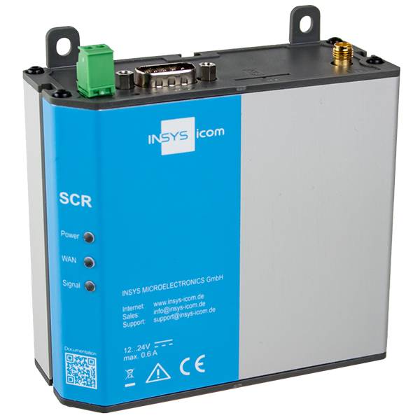 INSYS icom SCR-L 200 - Router - WWAN 2-Port-Switch