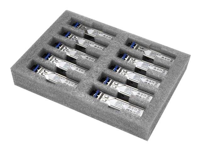 StarTech.com Startech Gigabit LWL SFP Transceiver Modul - HP J4859C kompatibel - SM/MM LC mit DDM --1