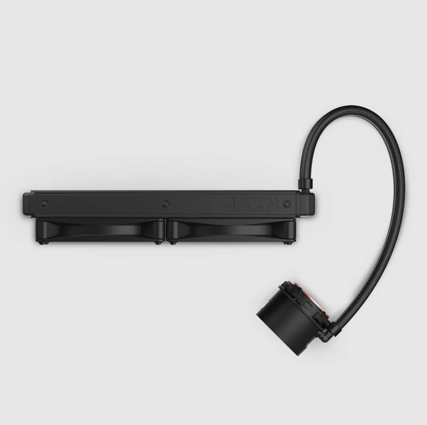 NZXT Kraken 280 - Prozessor-Flüssigkeitskühlsystem - mit LCD-Display - (für: LGA115x Socket, LGA1200, LGA1700, AM4, AM5,-2