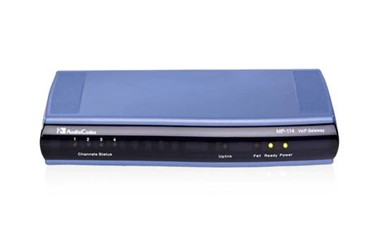 AudioCodes MP-112 - Web GUI - SSH/Telnet - SNMP v2/v3, - RTP (RFC 3550) - SRTP (