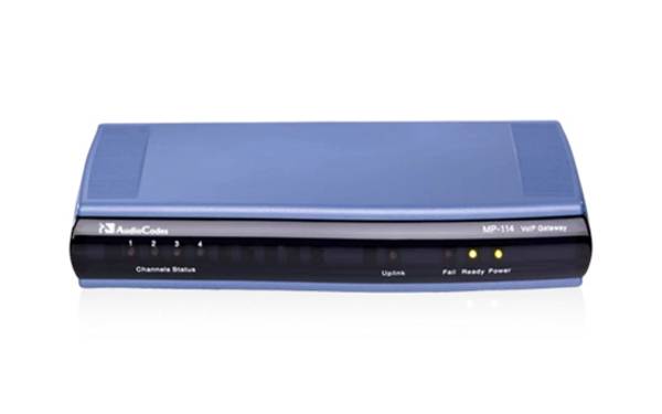 AudioCodes MP-112 - Web GUI - SSH/Telnet - SNMP v2/v3, - RTP (RFC 3550) - SRTP (