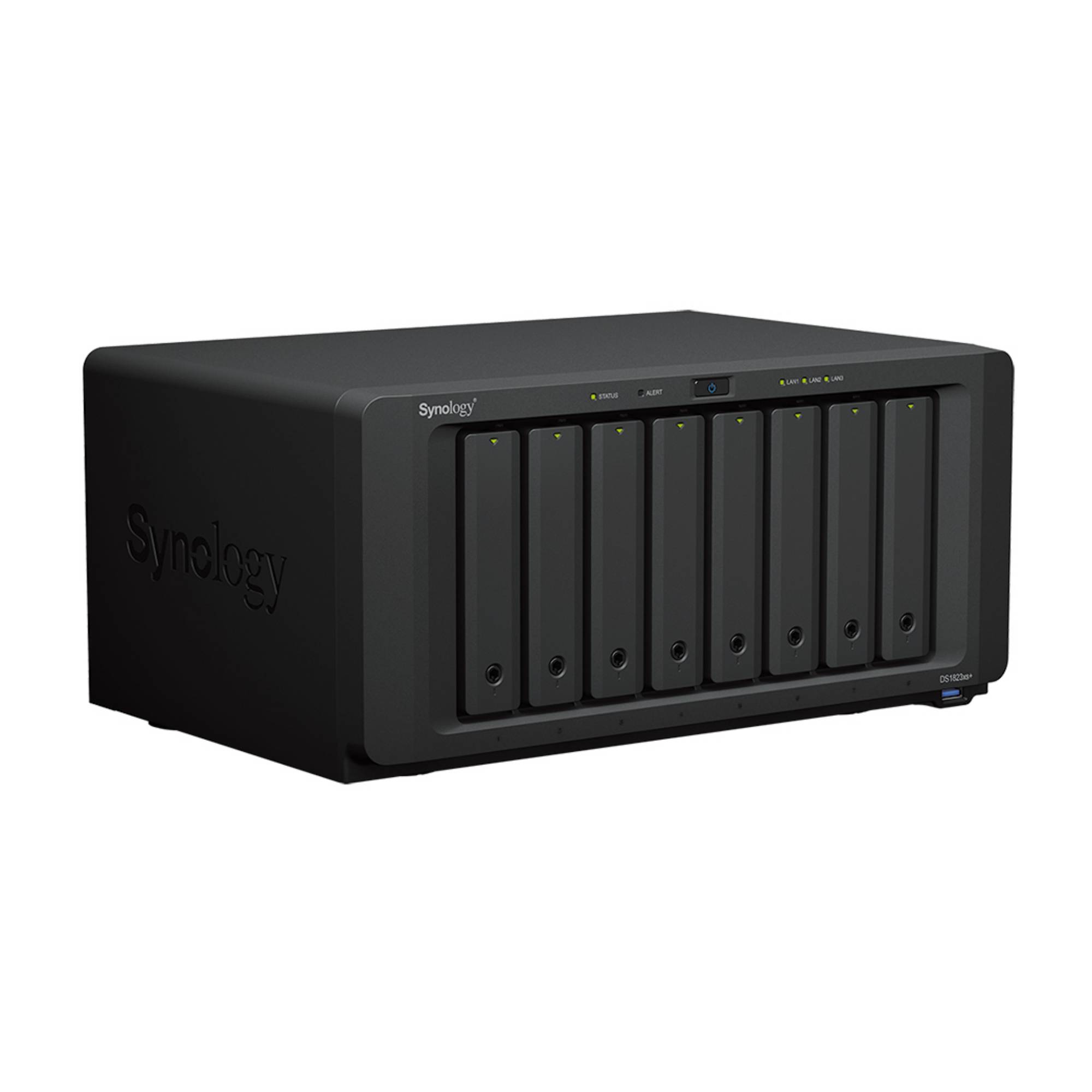 Synology DiskStation DS1823xs+, NAS, Tower, Ryzen Embedded, V1780B, 8 GB, DDR4-2