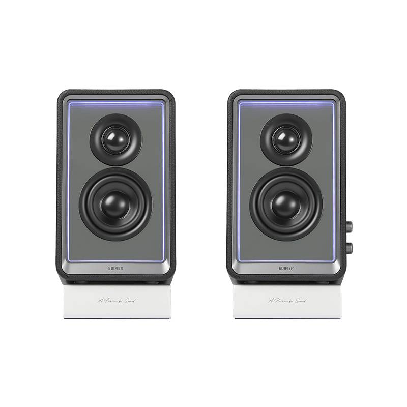 Edifier QR65 Aktive Design-Lautsprecher, RGB, 70Watt schwarz retail Multimedia-Technik Aktivboxen-2