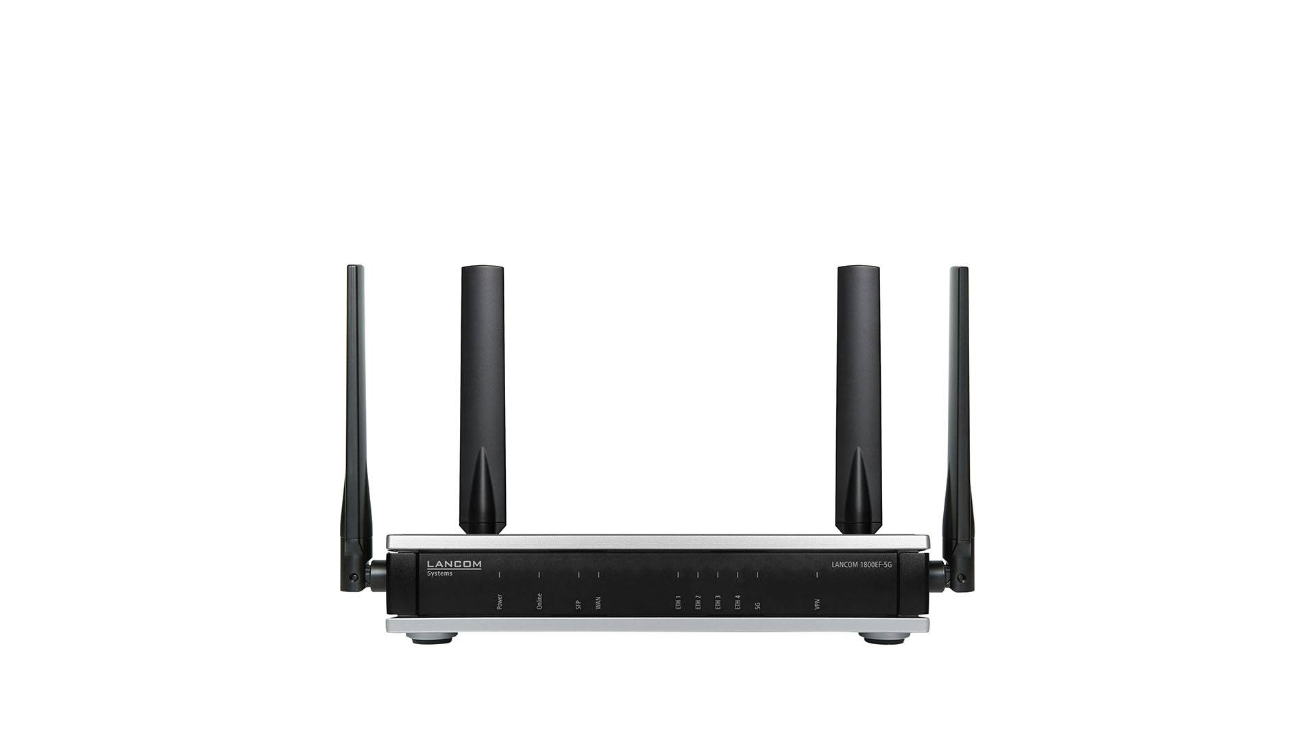 Lancom 1800EF-5G EU - Router - Glasfaser (LWL) - 1 Gbps - IPSec - VPN - UMTS (WC-0