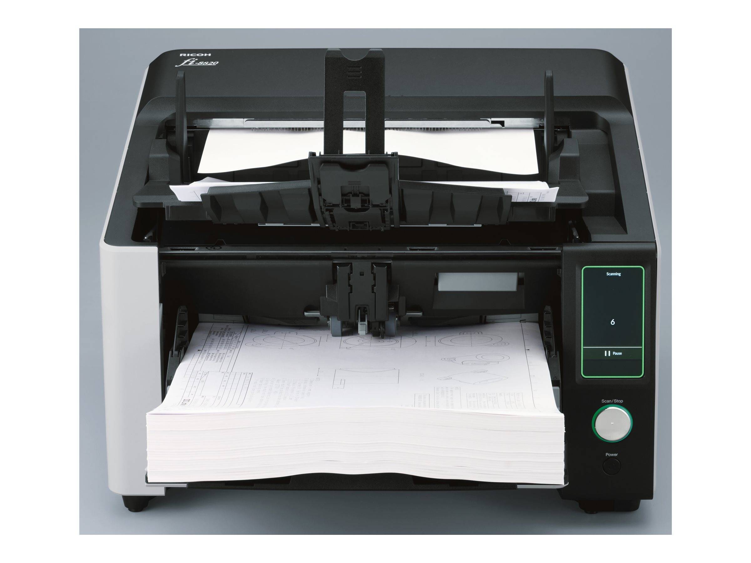 Ricoh fi-8820 - Dokumentenscanner - Dual CIS - Duplex - 305 x 431.8 mm - 600 dpi-1