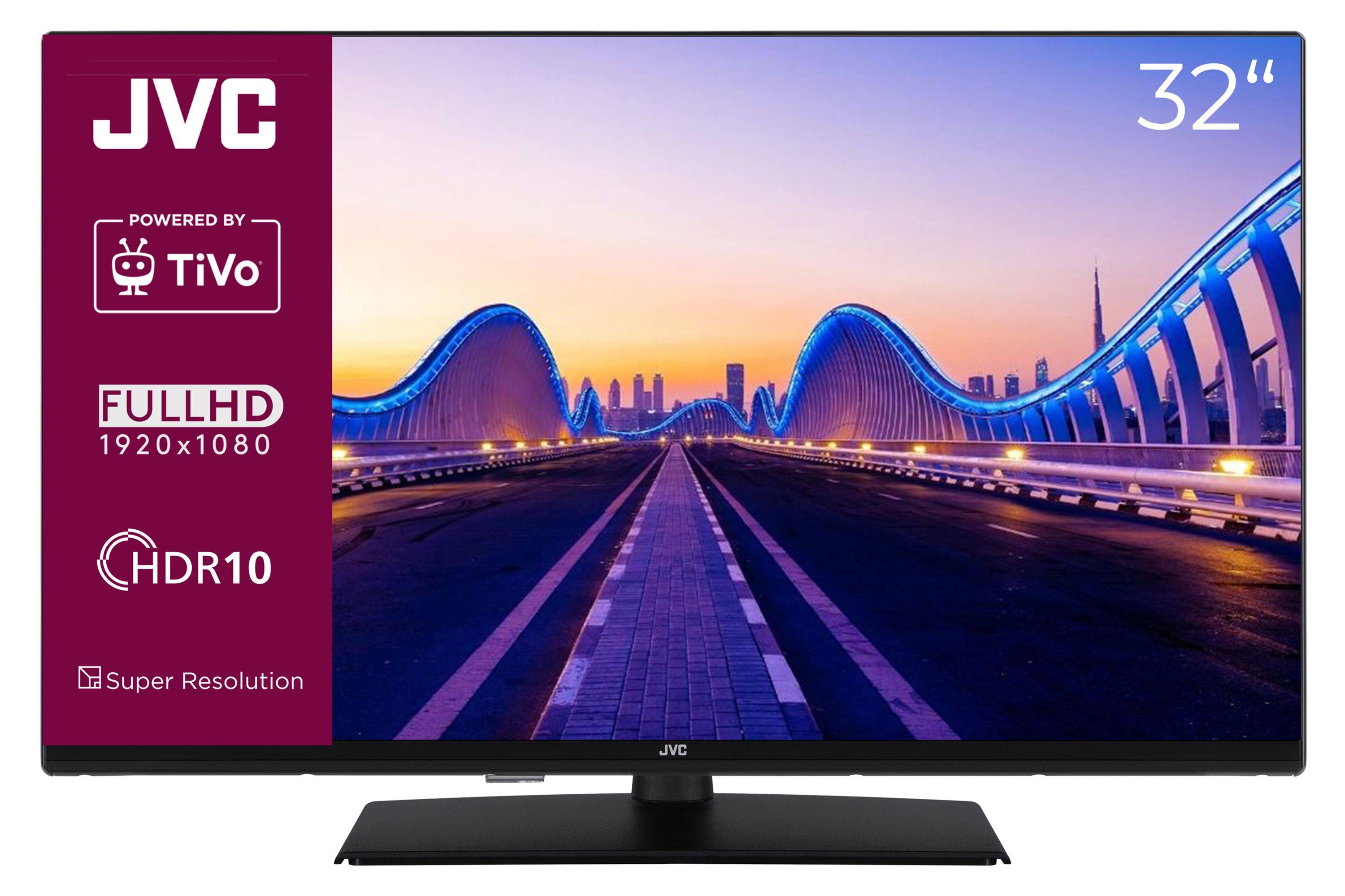 JVC LT-32VF5355 Fernseher 32 Zoll Smart TV Full HD, HDR, Triple Tuner, 6 Monate HD+ (2026)-0