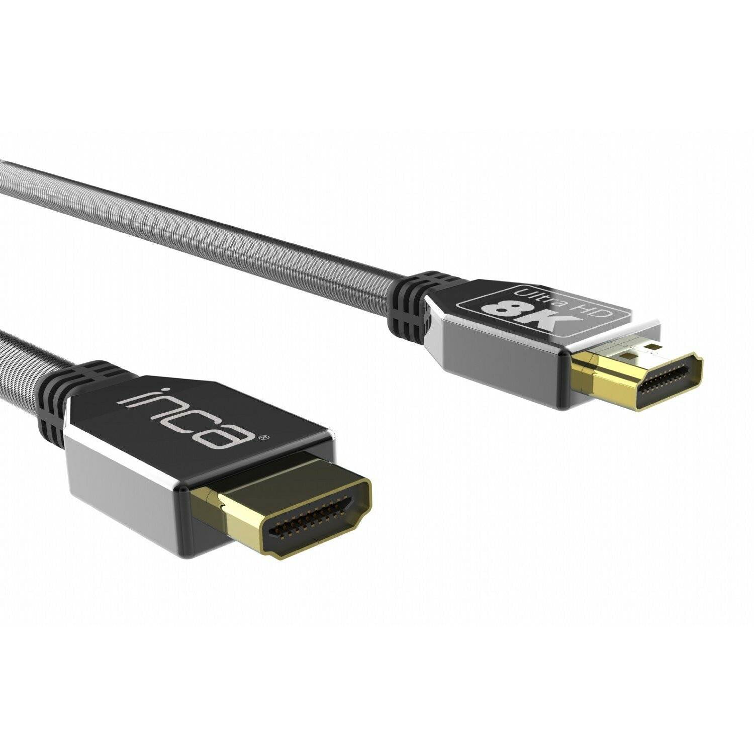 INCA IHD-21 - 2 m - HDMI Typ A (Standard) - 3 x HDMI Type A (Standard) - Schwarz-2