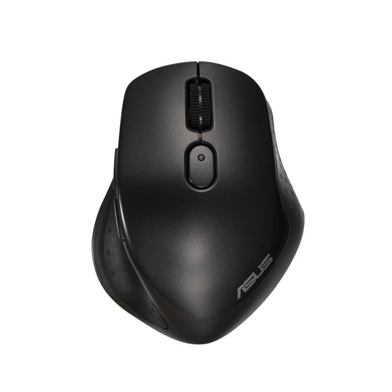 ASUS MW203 - Maus - ergonomisch - optisch - 5 Tasten - kabellos - 2.4 GHz, Bluetooth - kabelloser Empfänger (USB)-0