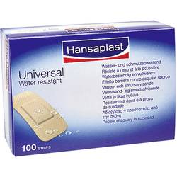 Image of Hansaplast 1009270 Hansaplast UNIVERSAL wasserfest Strips 3,0 x 7,2 cm 100 Stück