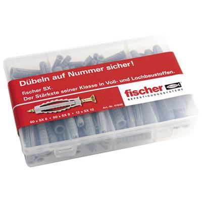 Fischer Meister-Box SX Dübelsortiment   41648 132 Teile