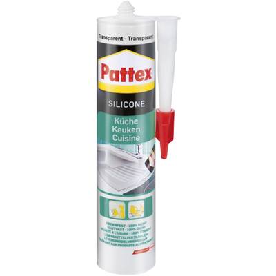 Pattex Küche Silikon Herstellerfarbe Transparent PFKST 300 ml