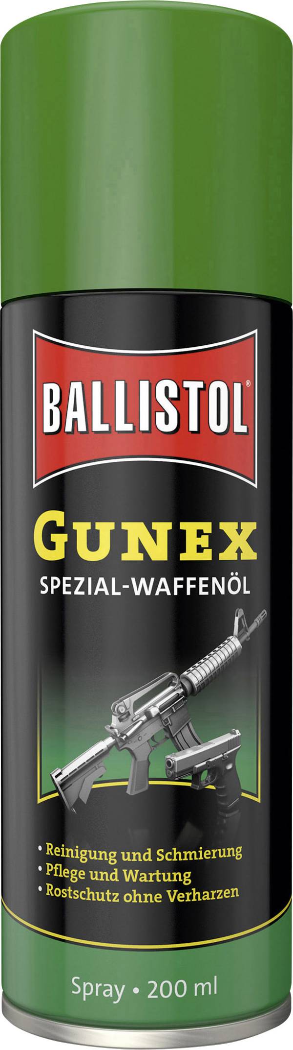 Ballistol 22200 Gunex Waffen-Öl Spray  200 ml