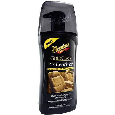 Meguiars G17914 Gold Class Rich Leather Cleaner Lederpflege 400 ml