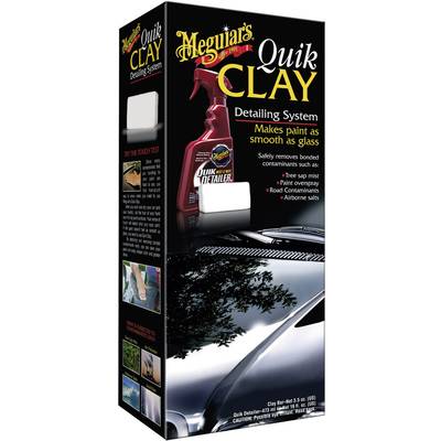 Meguiars Quik Clay Detailing System Kit 650018 Lackreiniger 1 Set