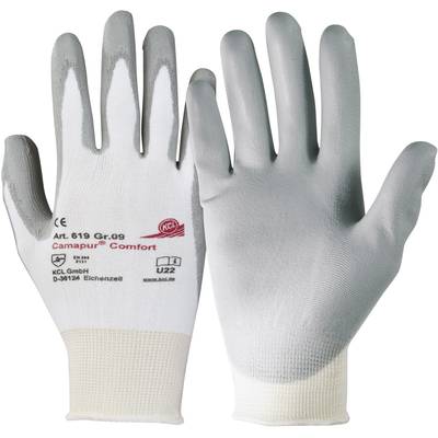 KCL Camapur ® Comfort 619-10 Polyurethan, Polyamid Arbeitshandschuh Größe (Handschuhe): 10, XL EN 388 CAT II 1 Paar