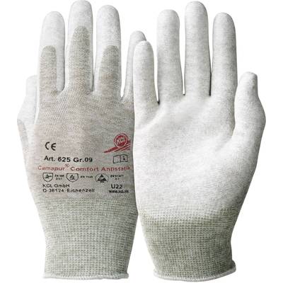 KCL Camapur Comfort Antistatik 625-10 Polyamid Arbeitshandschuh Größe (Handschuhe): 10, XL EN 16350:2014-07 CAT II 1 Paa
