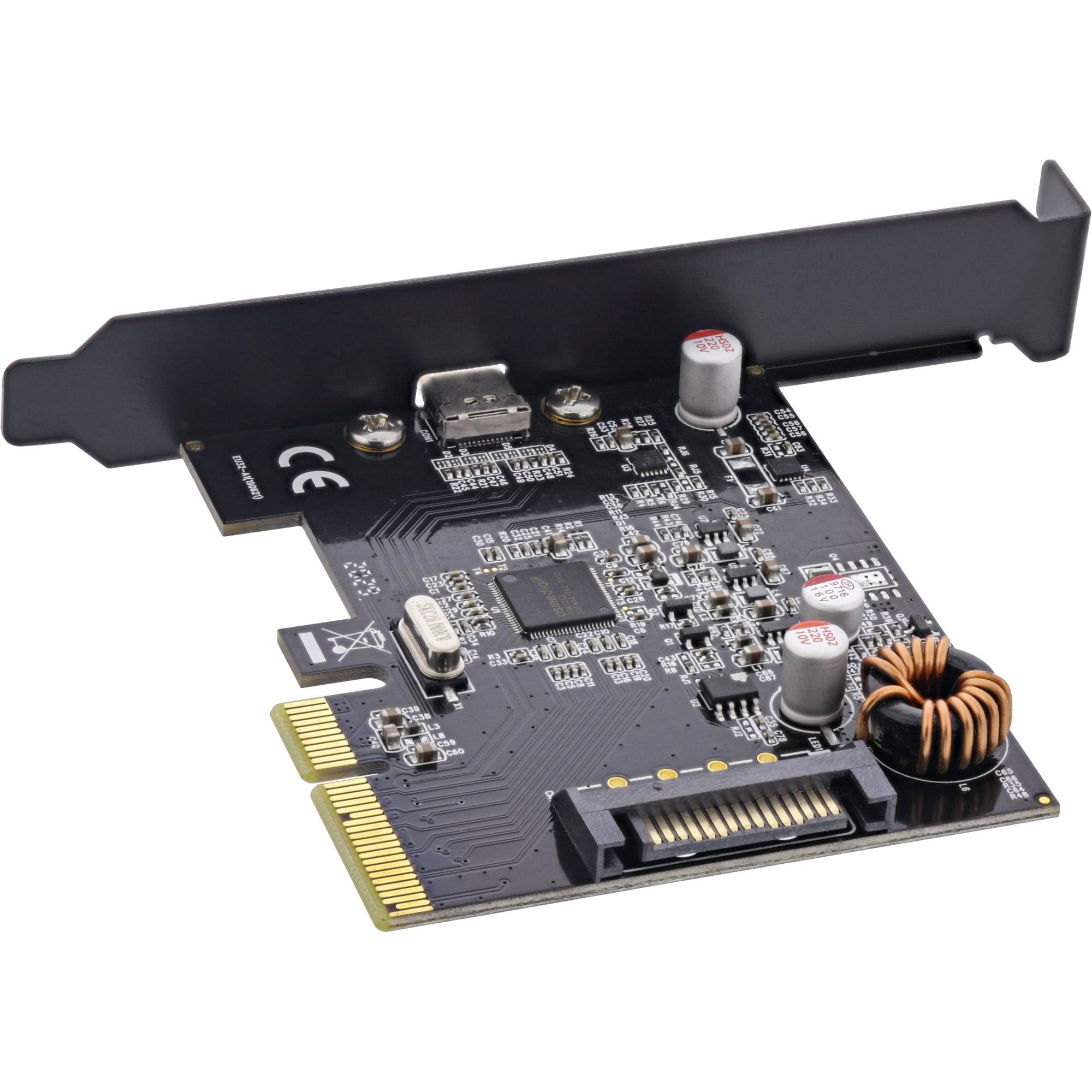 InLine® Schnittstellenkarte, PCIe x4, USB 3.2 Gen.2x2, 1x USB-C-1
